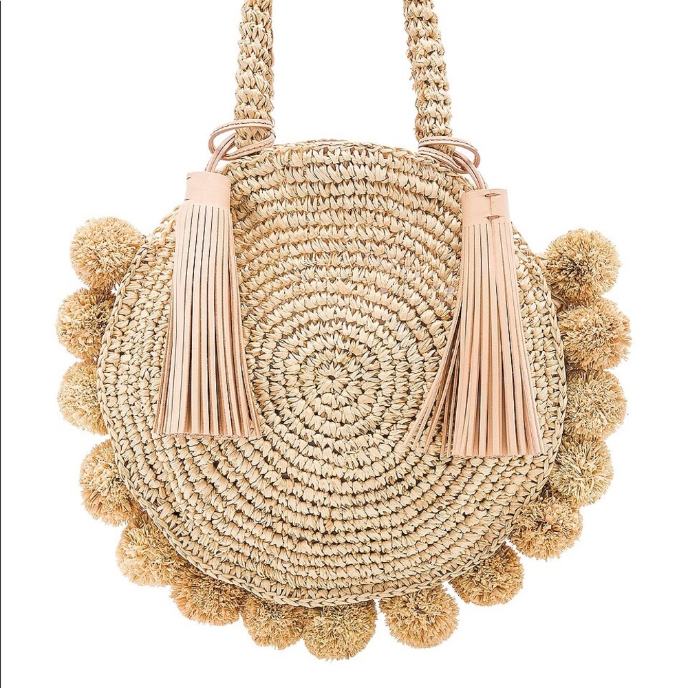 Loeffler Randall Straw Circle Tote